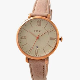 フォッシル(FOSSIL)のES3487 ローズゴールド　ピンク(腕時計)