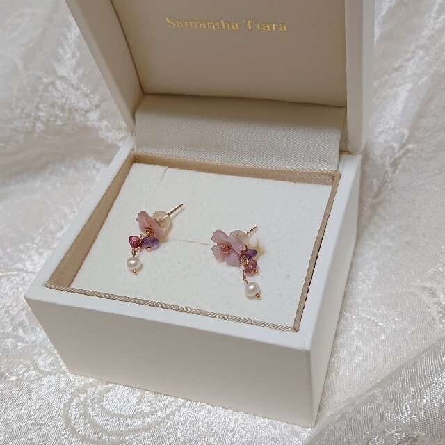 新品】サマンサティアラ♡K18フラワーピアス | sbazar.skrp.com.bd