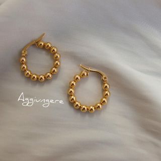 アメリヴィンテージ(Ameri VINTAGE)のチャンキーボールピアス(ピアス)