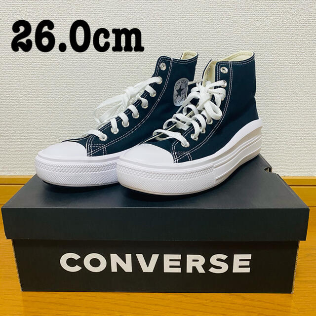 コンバース CT All star Move Hi ブラックメンズスニーカー