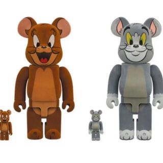 メディコムトイ(MEDICOM TOY)のBE@RBRICK TOM & JERRY フロッキー 100％ ＆ 400％(キャラクターグッズ)