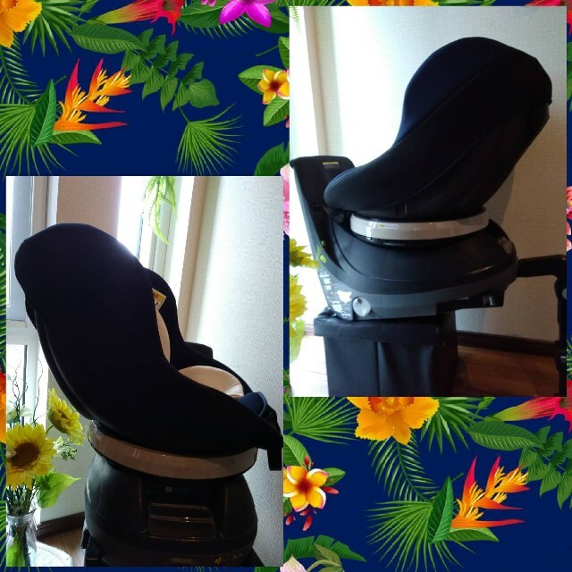 ⑼☆超美品☆コンビ ネセルターンリミテッド☆回転式チャイルドシート