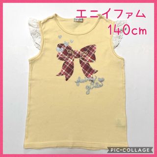 エニィファム(anyFAM)の☆anyFAM 袖口レース タンクトップ☆140cm(^^)(Tシャツ/カットソー)