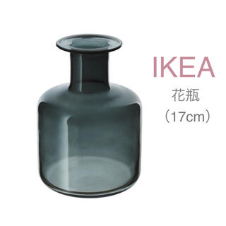 イケア(IKEA)の【新品】IKEA イケア フラワーベース 花瓶 グレー 17cm ペッパルコルン(花瓶)