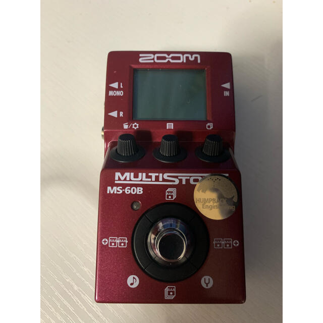 Zoom(ズーム)のZOOM MS-60B humpback engineering MOD V2 楽器のベース(ベースエフェクター)の商品写真