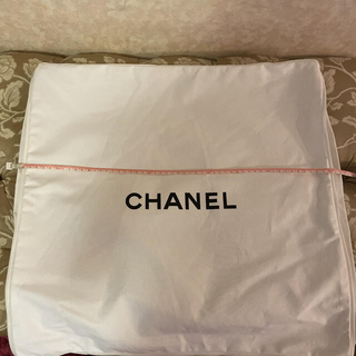 CHANEL クッションカバー 正規品 シャネル 保存袋 カバー セット 白