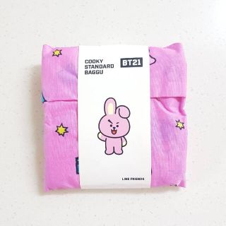 ボウダンショウネンダン(防弾少年団(BTS))のBT21公式　BAGGU COOKY ショッピングバッグ(アイドルグッズ)