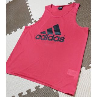 アディダス(adidas)の☆ATS-815 アディダス タンクトップ 赤 サイズ L(タンクトップ)