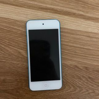 アップル(Apple)のiPodtouch 美品 傷なし ブルー(ポータブルプレーヤー)