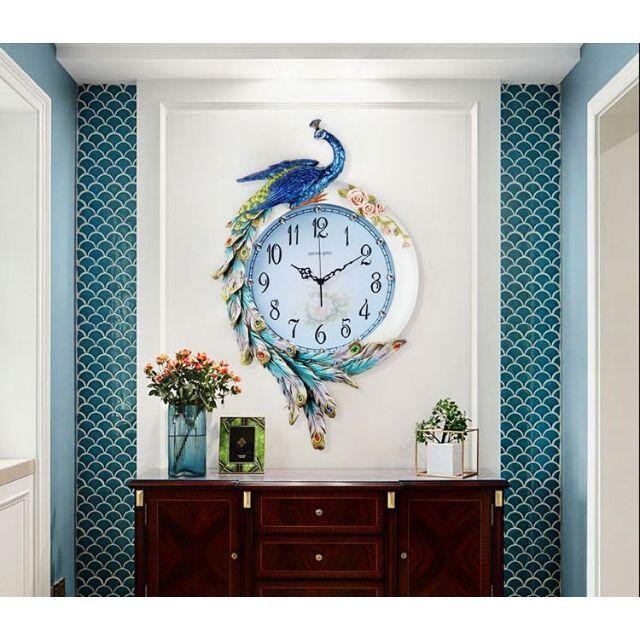 りください 壁掛け時計 孔雀 鳥 動物 花 高級 豊富なデザイン おしゃれ 室内芸術8-14の通販 by キアンナショップ｜ラクマ があります