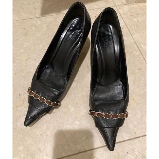 グッチ(Gucci)のグッチ　レザーパンプス(ハイヒール/パンプス)