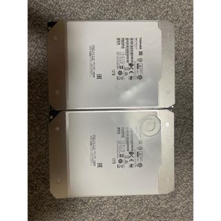 トウシバ(東芝)のTOSHIBA 12TB HDD NAS向け 2台セット　テブラさん専用(PCパーツ)