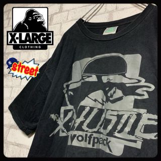 エクストララージ(XLARGE)の【jun様専用】X-LARGE × WOLFPACK/Tシャツ USA製(Tシャツ/カットソー(半袖/袖なし))