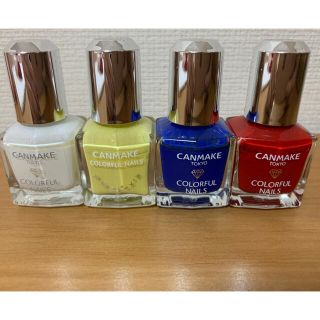 キャンメイク(CANMAKE)の【キャンメイク】4色セットマニキュア(マニキュア)