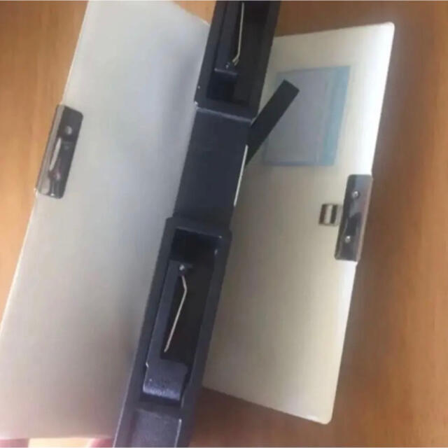 男の子用筆箱 ペンケース 無地シンプル 面開くタイプ 小学生・学校用ブラック