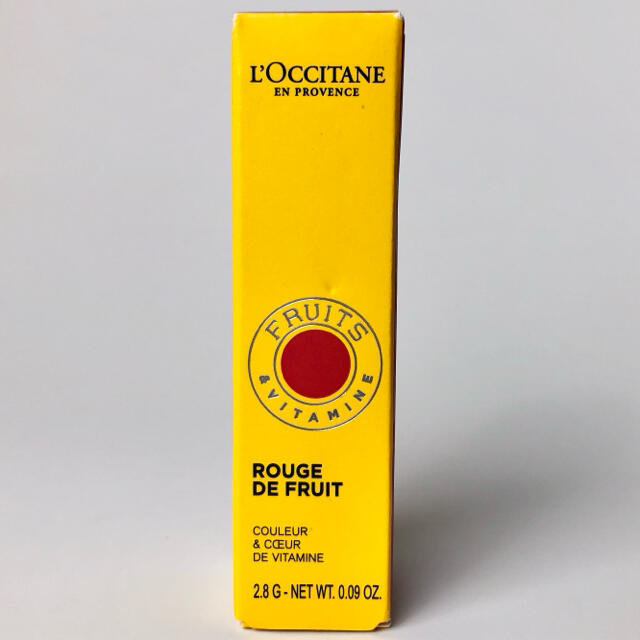 L'OCCITANE(ロクシタン)の未使用　ロクシタン デリシャス&フルーティー　リップスティック 030 コスメ/美容のベースメイク/化粧品(口紅)の商品写真