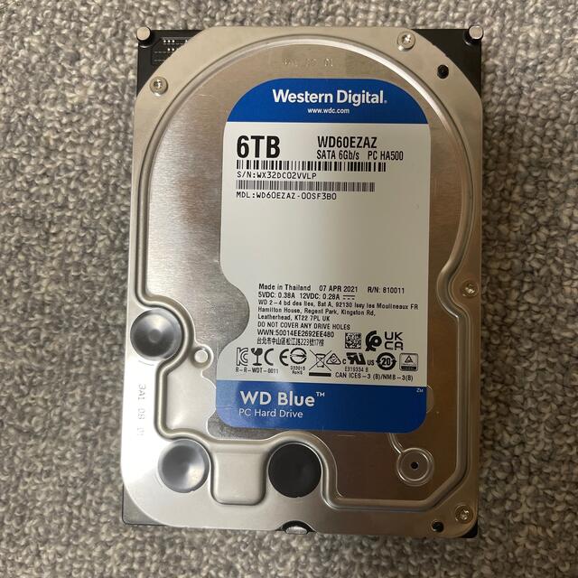 WD Western Digital BLUE 6TB HDD