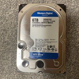 ウエスタンエディション(Western Edition)のWD Western Digital BLUE 6TB HDD(PCパーツ)