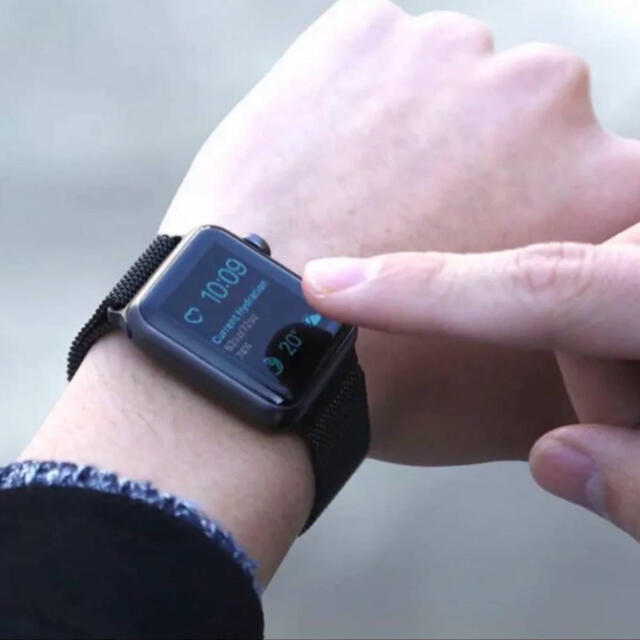 SALE♠︎ Apple watch ミラネーゼバンド ブラック 38/40 メンズの時計(金属ベルト)の商品写真