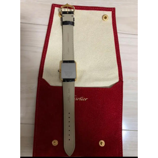 Cartier(カルティエ)の【ナナコフ様専用】カルティエ タンクソロ SM イエローゴールド　YG レディースのファッション小物(腕時計)の商品写真