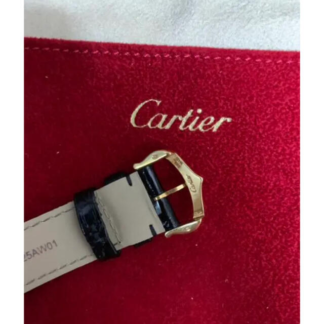 Cartier(カルティエ)の【ナナコフ様専用】カルティエ タンクソロ SM イエローゴールド　YG レディースのファッション小物(腕時計)の商品写真