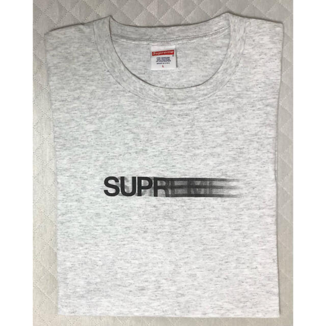 アッシュグレーサイズSupreme Motion Logo Tee L