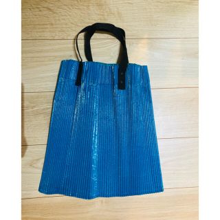 イッセイミヤケ(ISSEY MIYAKE)の【希少】美品イッセイミヤケ　issey miyake プリーツバッグ　ビンテージ(トートバッグ)