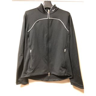 ナイキ(NIKE)のジャージ　NIKE ナイキ　トップスのみ　ブラック　【新品未使用品】(ウォーキング)