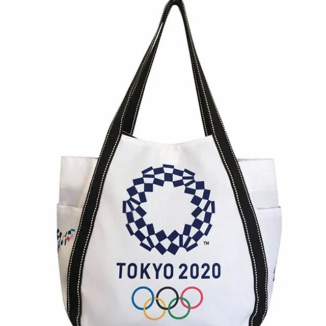 【完売商品】東京オリンピック 公式グッズ バルーントートバッグ スポーツ/アウトドアの野球(記念品/関連グッズ)の商品写真