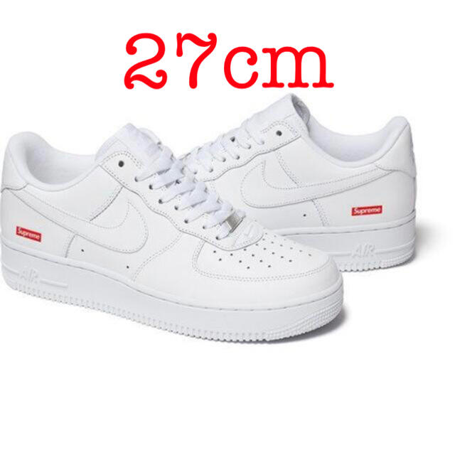 Supreme® / Nike® Air Force 1 Low 27㎝ 白