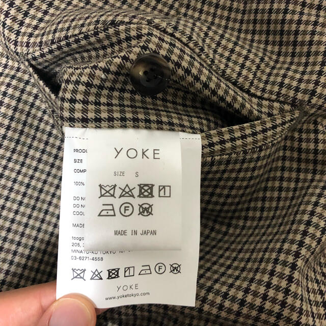 COMOLI - [sakura様専用]-YOKE- 1TUCK WIDE TROUSERSの通販 by 又三郎