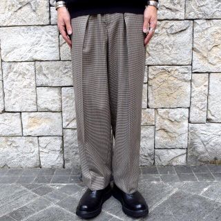 コモリ(COMOLI)の[sakura様専用]-YOKE- 1TUCK WIDE TROUSERS(スラックス)