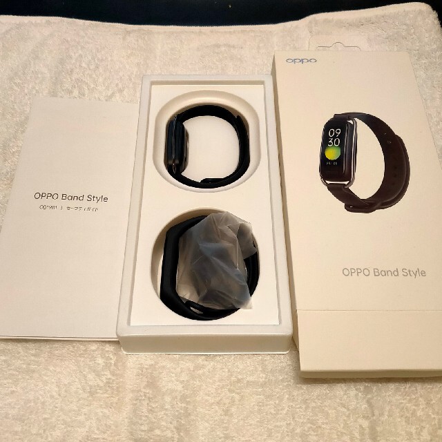 OPPO(オッポ)のOPPO Band Style ブラック スマホ/家電/カメラのスマホアクセサリー(その他)の商品写真