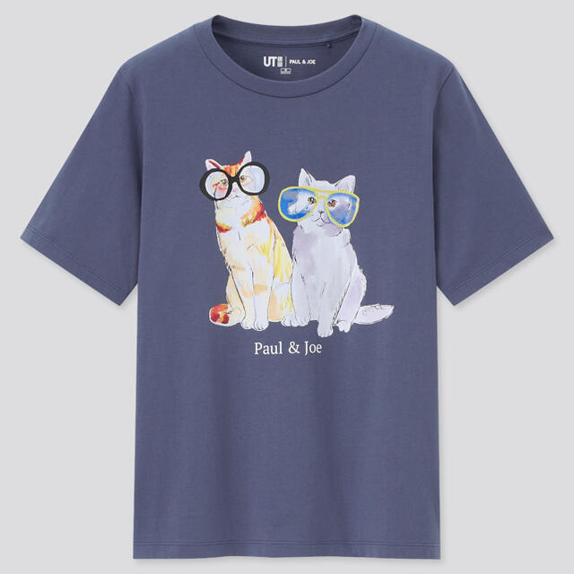 UNIQLO(ユニクロ)のUNIQLO  Paul & JOE  Tシャツ  Lサイズ レディースのトップス(Tシャツ(半袖/袖なし))の商品写真