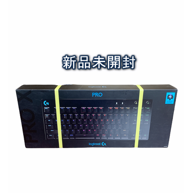 【保障できる】 ロジクール G PRO X ゲーミングキーボード G-PKB-002 新品未開封 PC周辺機器