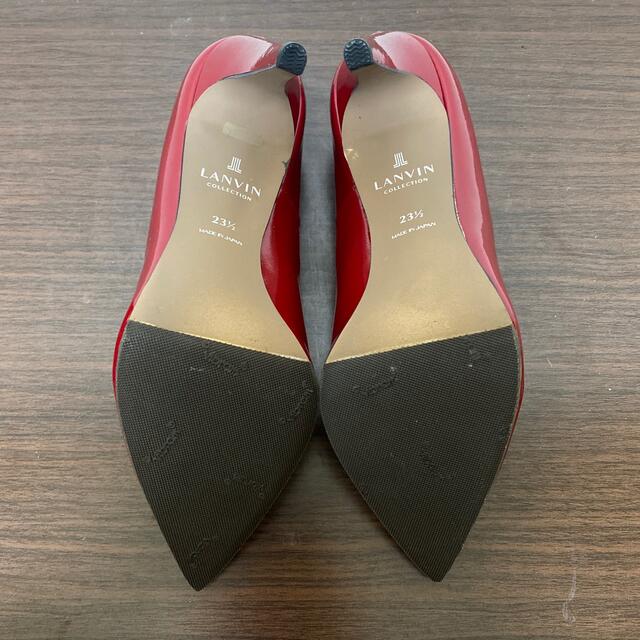 LANVIN COLLECTION - LANVIN COLLECTION ポインテッドトゥパンプス