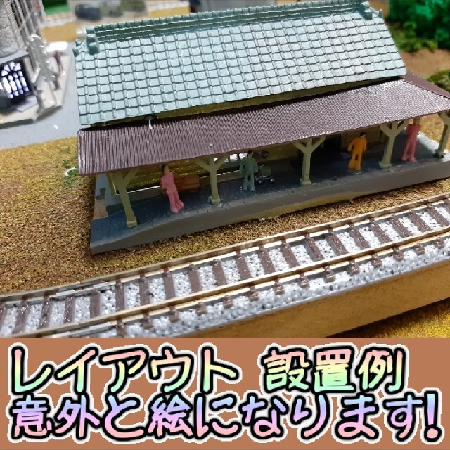 ジオラマ　Nゲージ　鉄道模型　人形　鉄道コレ　1/150　トミックス　カトー エンタメ/ホビーの本(趣味/スポーツ/実用)の商品写真