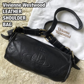 ヴィヴィアンウエストウッド(Vivienne Westwood)の美品✨ヴィヴィアンウエストウッド アコード ショルダーバッグ  レザー 保存袋付(ショルダーバッグ)
