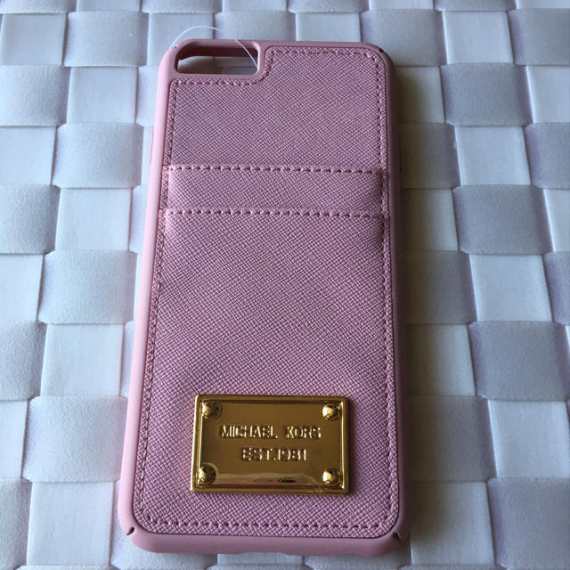 Michael Kors(マイケルコース)のiPhone6&6s ベビーピンク マイケルコース ハードカバー スマホ/家電/カメラのスマホアクセサリー(iPhoneケース)の商品写真