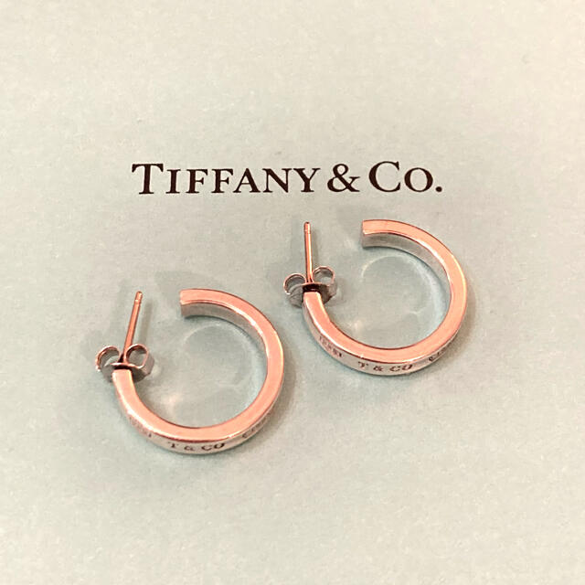 Tiffany & Co. - ティファニー 1837 ナローフープ ピアスの通販 by ...