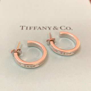 Tiffany & Co. - ティファニー 1837 ナローフープ ピアスの通販 by