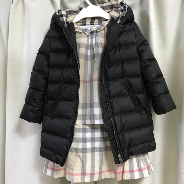 在庫有り即納 専用 BURBERRY ダウンコート 3Y 98cm ジャケット/上着