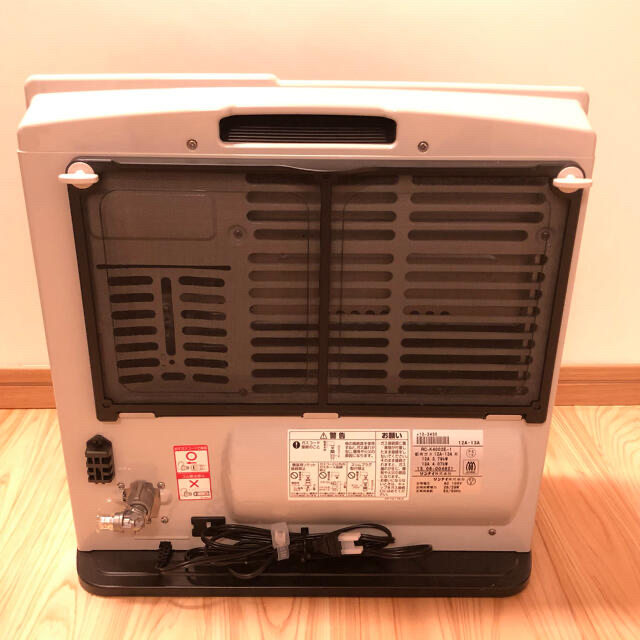 【美品】ガスファンヒーター　リンナイ　都市ガス　Rinnai