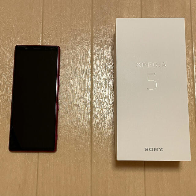 Sony Xperia 5 J9210 Red SIMフリー