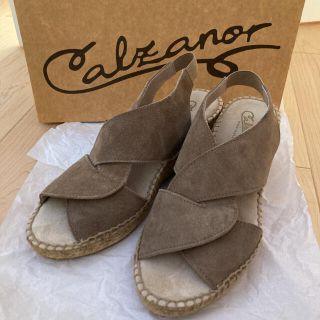 カルザノール(Calzanor)のcalzanor ウェッジサンダル　36(サンダル)