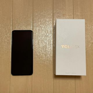 アンドロイド(ANDROID)のTCL PLEX Opal White SIMフリー(スマートフォン本体)