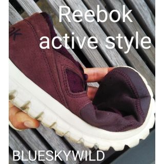 Reebokリーボック フレキシブルソール バーガンディ ワインカラー スニカー(スニーカー)