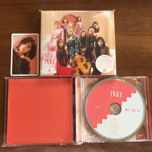 Waste(twice)(ウェストトゥワイス)の＆TWICE（初回限定盤A） エンタメ/ホビーのCD(K-POP/アジア)の商品写真