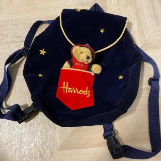 ハロッズ(Harrods)のHarrods リュック ベア付き♡(リュックサック)