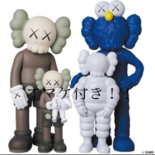 メディコムトイ(MEDICOM TOY)のKAWS FAMILY BROWN BLUE WHITE(フィギュア)